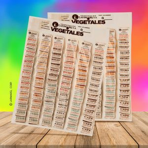 COLORES VARIOS 1 GR. - CARTON 90 U